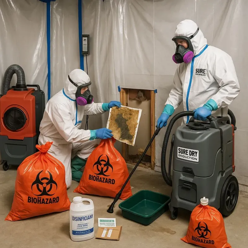 Contaminated Water Handling Protocols process in Progress Village, FL